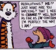 new year resolution change acrtoon